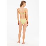 Protest - PRTKayla - T-shirt - Sour Green - Dames - Korte Mouwen - V-hals - Knoopsluiting