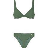 PRTAmita - Beugel Bikinitop - Zwart - Uitneembare Vulling - Haak-en-Lussluiting