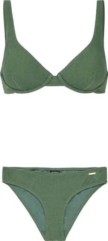 PRTAmita - Beugel Bikinitop - Zwart - Uitneembare Vulling - Haak-en-Lussluiting