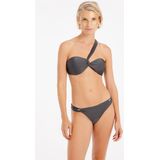 Protest - Prtblum - Bandeau Bikini - Anthra Grey - 80% Polyamide, 20% Elastaan