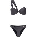 Protest - Prtblum - Bandeau Bikini - Anthra Grey - 80% Polyamide, 20% Elastaan