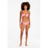 Protest - Prtblum - Bandeau Bikini - Guava Pink - 80% Polyamide