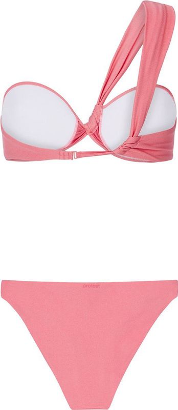 Protest - Prtblum - Bandeau Bikini - Guava Pink - 80% Polyamide
