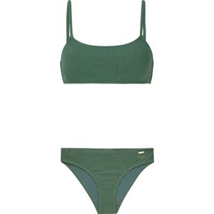 Protest voorgevormde crop bikini PRTDICE groen
