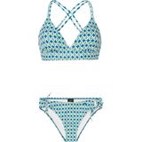 Protest - PRTSparks - Bikini - Turkoois - Stretch - 88% Polyester, 12% Elastaan