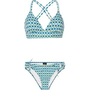 Protest - PRTSparks - Bikini - Turkoois - Stretch - 88% Polyester, 12% Elastaan