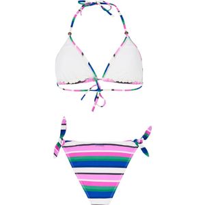 Protest Prtcaley – Triangle bikini set Dames – Koordsluiting – Uitneembare vulling – Breeze Blue