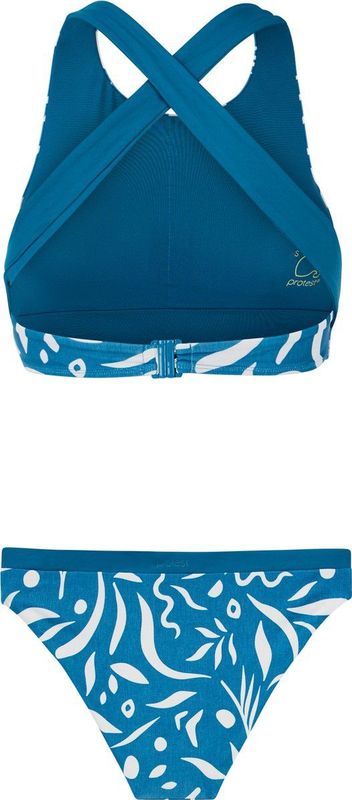 Protest - PRTBoro - Surf Bikini Set - Surfing Blue - Clipsluiting - Uitneembare Vulling
