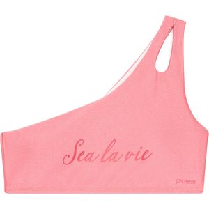 Protest - Prtyeah - Bandeau Bikini - Guava Pink - Sneldrogend, Regular Fit, Verwijderbare Vulling
