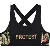 Protest - Prtfavour - Bikini - True Black - 88% Gerecycled Polyester, 12% Elastaan, Cross Back, Sneldrogend