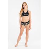 Protest - Prtfavour - Bikini - True Black - 88% Gerecycled Polyester, 12% Elastaan, Cross Back, Sneldrogend