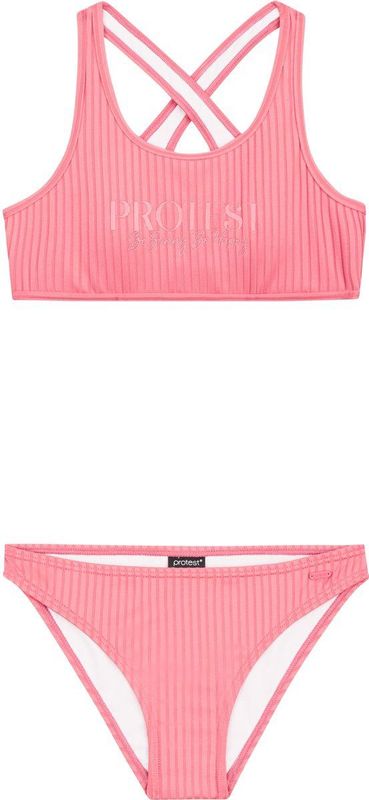 Protest - Prtmoon - Bikini - Guava Pink - Cross Back - Regular Fit