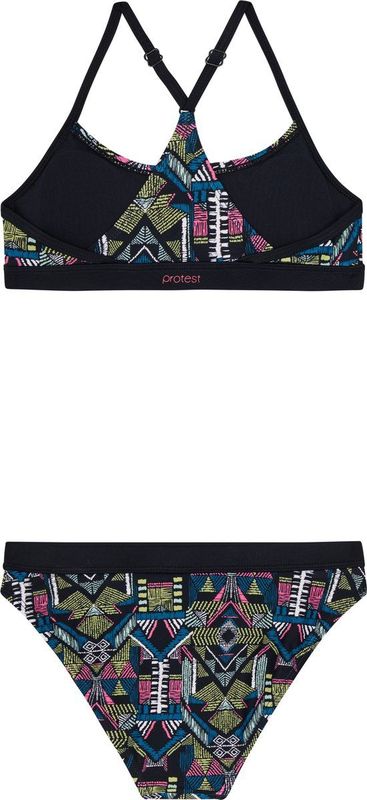 Protest - Prtlosh - Bikini - True Black - Cross Back