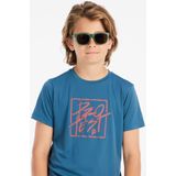 Protest - PRTROLF JR - Uv Shirt - Blauw - Katoen