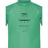 Protest - PRTEric - Rashguard - Turkoois - Korte Mouwen - Lycra