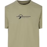 Protest - PRTCATER - Korte Mouw Rash Guard - Blauw - PFC-vrij