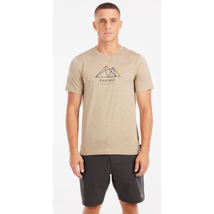 PRTOliver - Outdoor T-shirt - Korte Mouwen - Ronde Hals - Polyester - Zwart