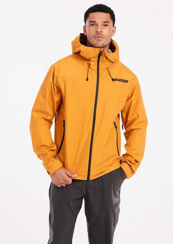 Protest - Prtseary Outdoor - Herenjas - Caramel Yellow - Waterdicht 10.000 mm
