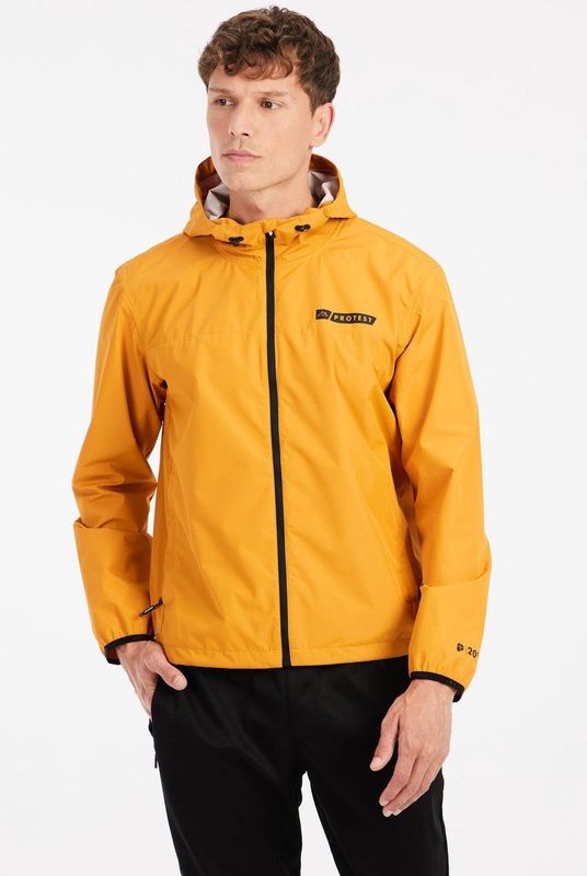 Protest - Prtmoil Outdoor - Jas - Caramel Geel - Waterdicht en Ademend