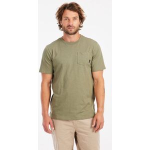 Protest Prtcruz – T shirt Heren – Korte mouwen – Ronde hals – Artichoke Green