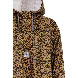 Protest - PRTLaugh - Regenjas - Camel/Zwart - Gemaakt van Gerecycled Polyester