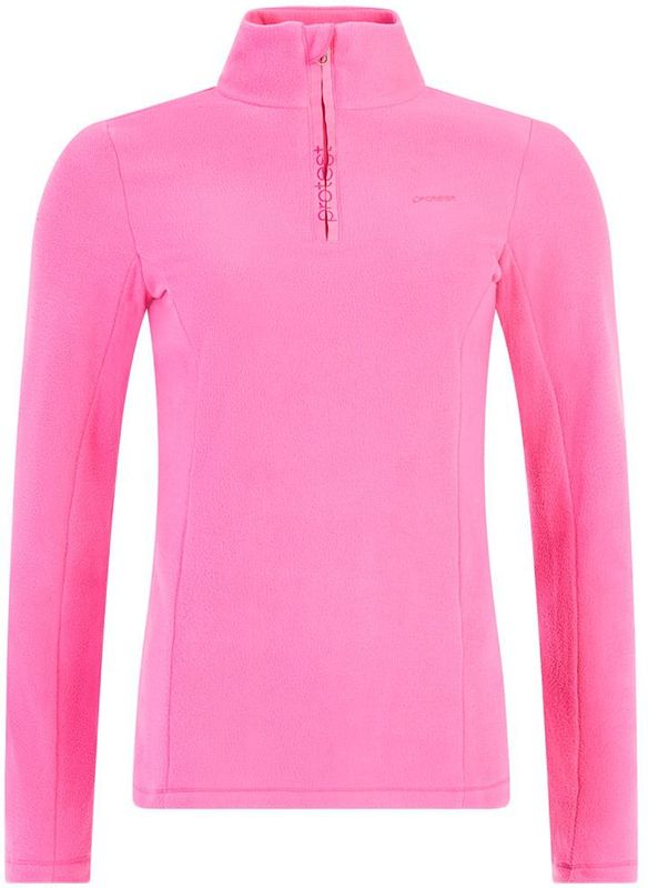 Protest - PRTRemutez - Skipully Dames - Foxy Pink - Lange Mouwen - 1/4 Rits
