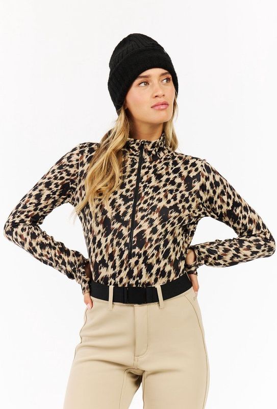 Protest - Prtcosmic 1/4 Body Zip Top - Thermokleding - Beige