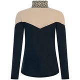 Protest - PRTJelisa - Skipully Dames - True Black - Lange Mouwen - 1/4 Rits