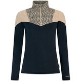 Protest - PRTJelisa - Skipully Dames - True Black - Lange Mouwen - 1/4 Rits