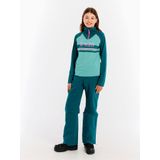 Protest - PRTWonder - Skipully - Glacial Blue - Lange Mouwen - 1/4 Rits - Fleece