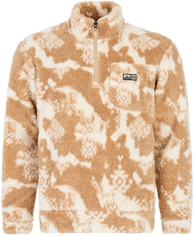 Protest - PRTKinsley - Fleece Trui - Beige/Ecru