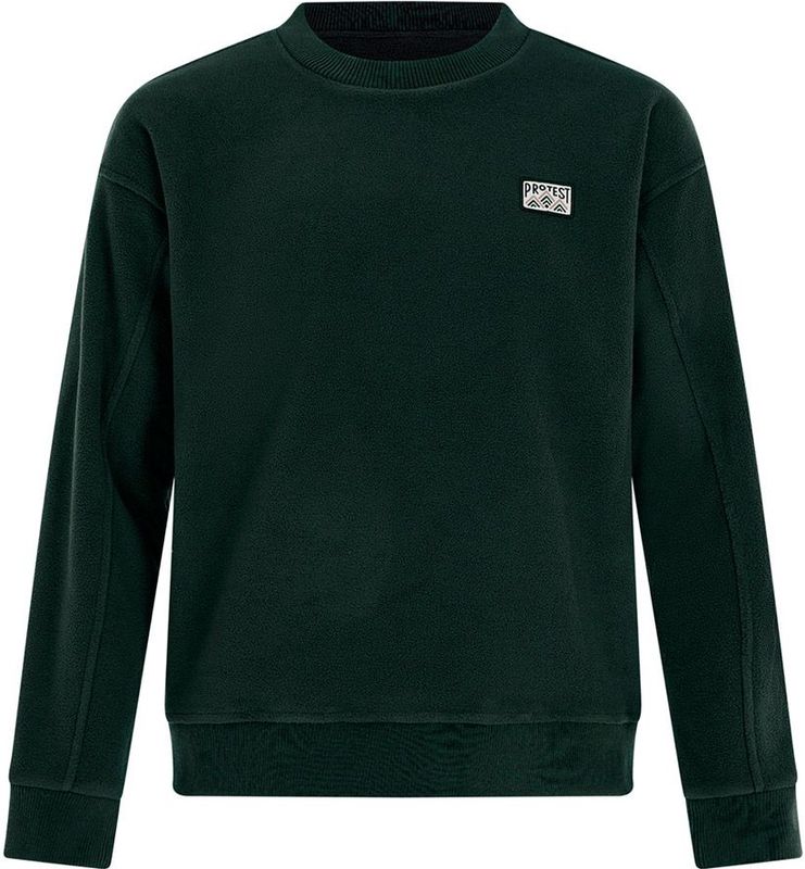 Protest Prtgado - Trui Heren - Lange mouwen - Ronde hals – Kale Green