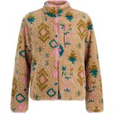 Protest - PRTAdel - Fleece Vest - Camel/Roze/Blauw