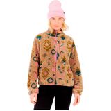 Protest - PRTAdel - Fleece Vest - Camel/Roze/Blauw