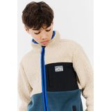 Protest - PRTFinley JR - Fleece Vest - Ecru/Blauw