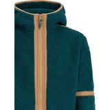 Protest - PRTJaggy - Fleece Vest - Rainstorm Blue - Teddy - Capuchon