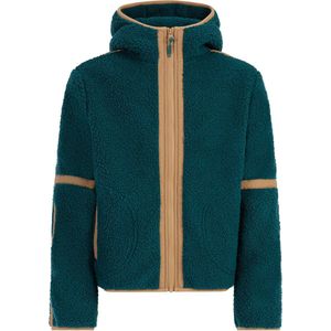 Protest - PRTJaggy - Fleece Vest - Rainstorm Blue - Teddy - Capuchon