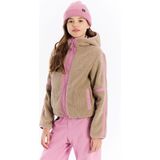 Protest - PRTJaggy - Fleece Vest - Beige/Roze