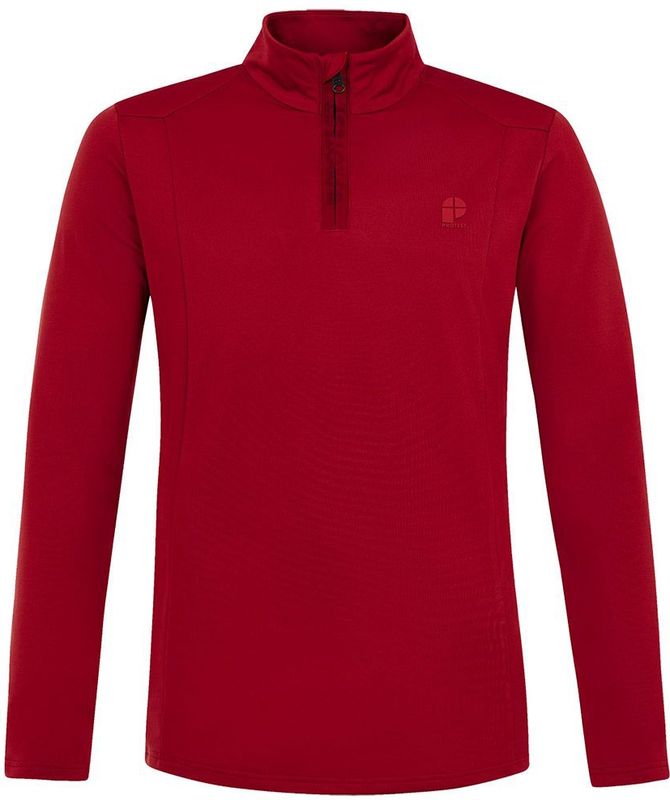 Protest - Rewill - Skipully - Velvet Red - Lange Mouwen - 1/4 Rits