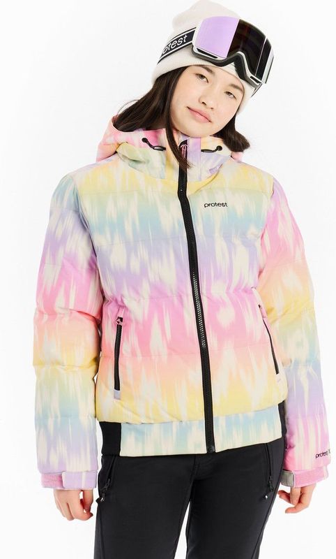 Protest - PRTSolina JR - Ski-jas - Lichtblauw/Lichtroze - 10K/10g Weerbescherming