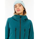 Protest - PRTEffect - Skijas Dames - True Black - Afritsbare Tailleband - Puffer - Winterjas