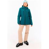 Protest - PRTEffect - Skijas Dames - True Black - Afritsbare Tailleband - Puffer - Winterjas