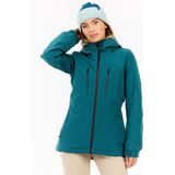 Protest - PRTEffect - Skijas Dames - True Black - Afritsbare Tailleband - Puffer - Winterjas