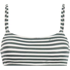 Protest - MIXELISA - Bandeau Bikinitop - Grijs/Wit