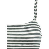 Protest - MIXELISA - Bandeau Bikinitop - Grijs/Wit