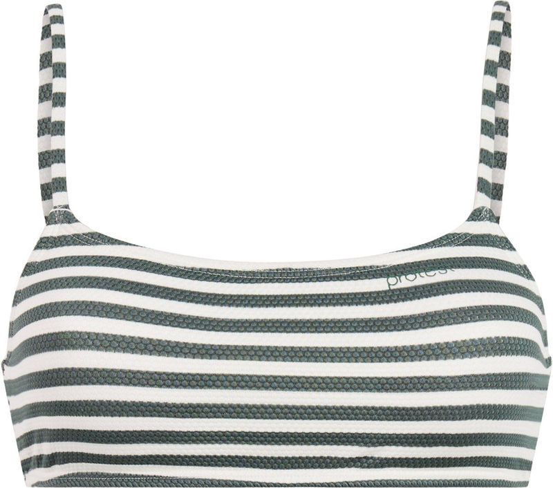 Protest - MIXELISA - Bandeau Bikinitop - Grijs/Wit