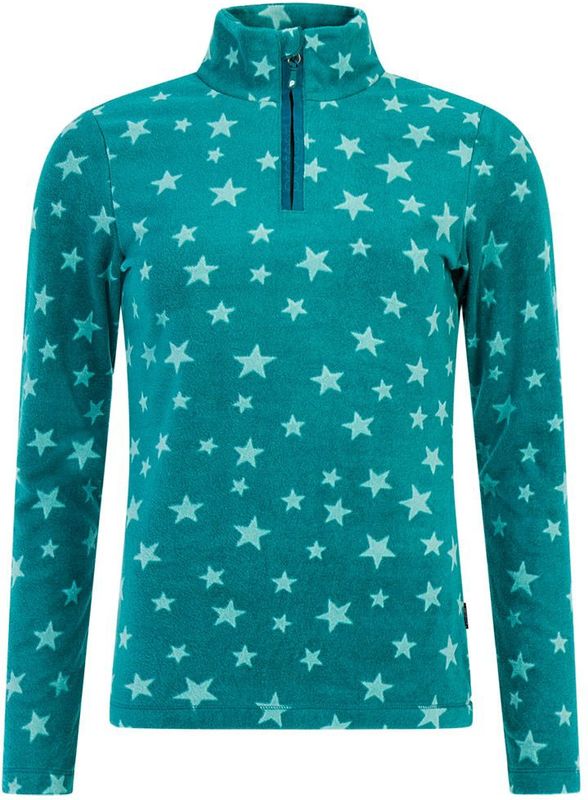 Protest - PRTRefuzzy - Top - Rainstorm Blue - 1/4 Ritssluiting