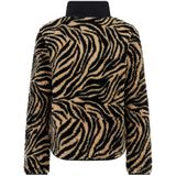 Protest - PRTDenica JR - Teddy Fleece Trui - Camel/Zwart