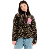 Protest - PRTDenica JR - Teddy Fleece Trui - Camel/Zwart