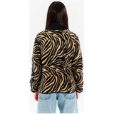 Protest - PRTDenica JR - Teddy Fleece Trui - Camel/Zwart